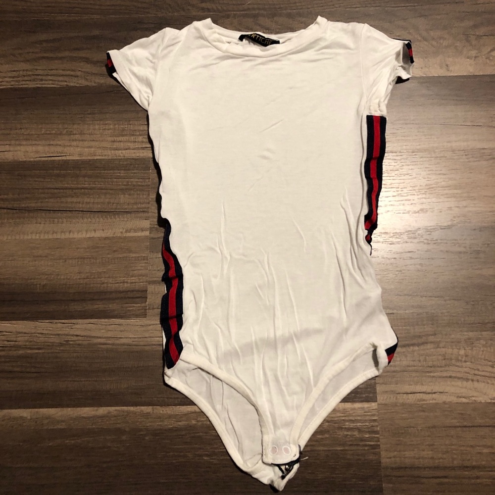 Cute white body suite